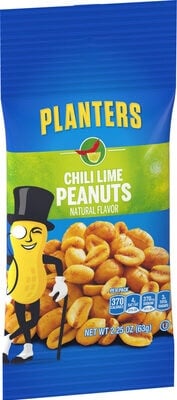 Planters Chili Lime Peanuts package
