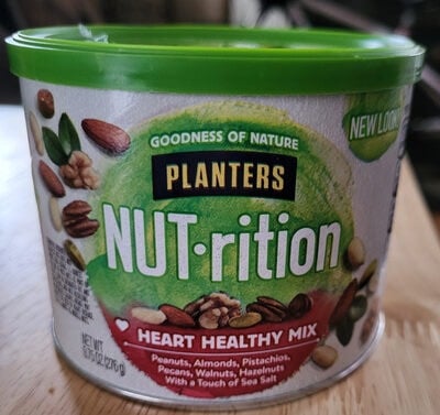 Planters Nut-Rition Heart Healthy Mix package