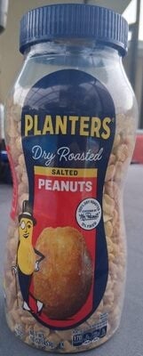 Planters Dry Roasted Peanuts package
