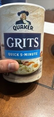 Quaker Quick 5-Minute Grits package