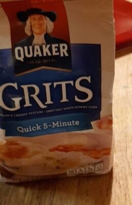 Quaker Grits Quick 5-Minute Paper Bag package
