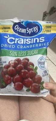 Ocean Spray Craisins, Dried Cranberries package