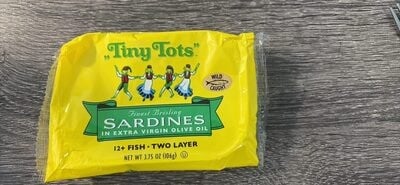 Tiny Tots Finest Brisling Sardines, Two Layer packaging