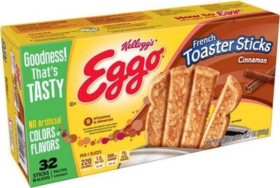 Eggo Cinnamon French Toaster Sticks package