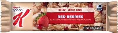 Kellogg's Special K Cereal Bars Red Berries package