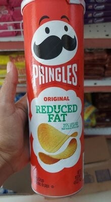 Pringles Crisps Reduced Fat Original package