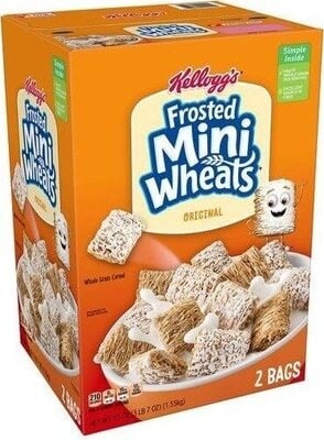 Frosted Mini-Wheats Original Whole Grain Cereal packaging