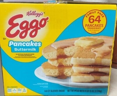Eggo Buttermilk Pancakes package