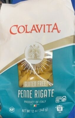 Colavita Gluten Free Penne Rigate packaging