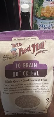 Bob's Red Mill 10 Grain Hot Cereal package