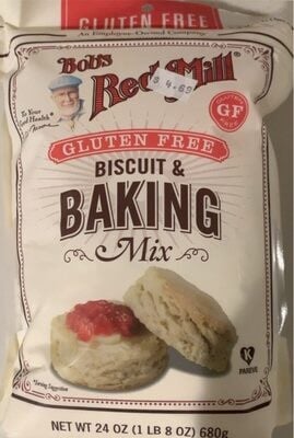 Bob's Red Mill Gluten Free Biscuit & Baking Mix package