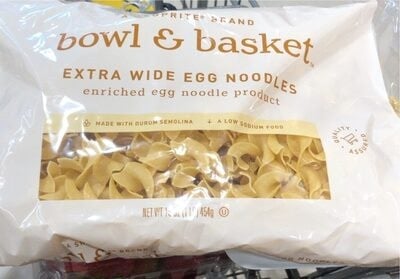 Shoprite Enriched Extra Wide Egg Noodles Product package