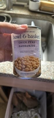 Shoprite Chick Peas Garbanzos package