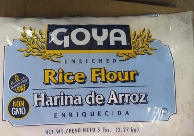 Goya Enriched Rice Flour packaging