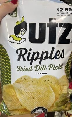 Utz Gluten Free Barbeque Flavored Potato Chips packaging