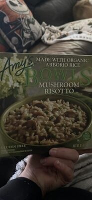 Amy's Mushroom Risotto Bowls package