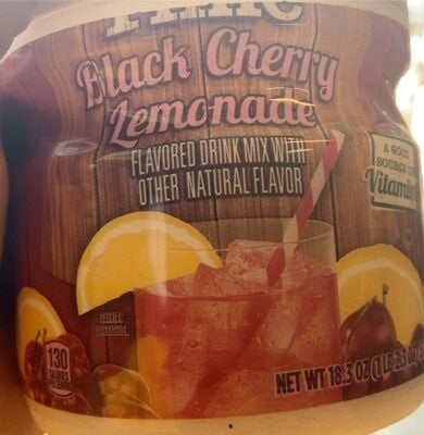 Country Time Black Cherry Lemonade Flavored Drink Mix package