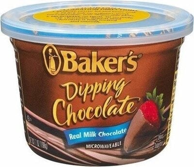 Baker's Real Milk Dipping Chocolate package
