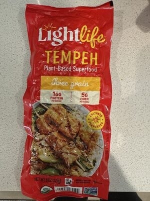 Lightlife Three Grain Tempeh package