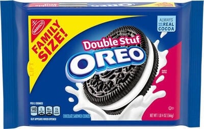 Oreo Double Stuf Chocolate Sandwich Cookies package