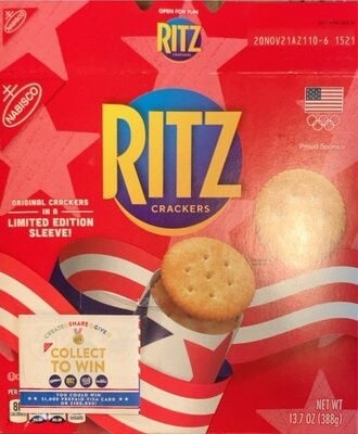 Ritz Original Crackers package