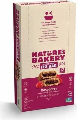 Nature's Bakery Gluten Free Fig Bar, Raspberry packaging