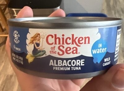 Chicken Of The Sea Solid White Albacore Tuna In Water package