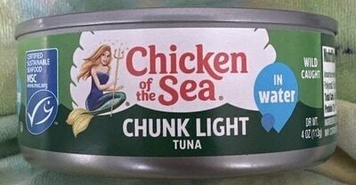 Chicken Of The Sea Tuna In Water package