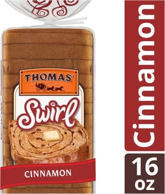 Thomas' Cinnamon Swirl Bread package