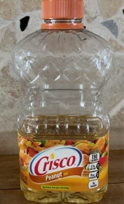 Crisco Peanut Oil packaging