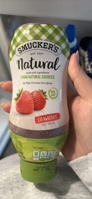 Smucker's Strawberry Fruit Spread packaging