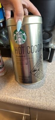 Starbucks Classic Hot Cocoa Mix packaging