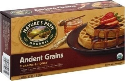Nature's Path Ancient Grains Waffles packaging