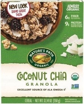 Nature's Path Waffles, Quinoa & Amaranth packaging