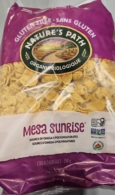 Nature's Path Mesa Sunrise, Cereal package
