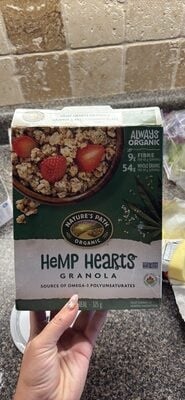 Nature's Path Hemp Hearts Granola packaging