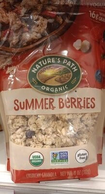 Nature's Path Organic Crunchy Granola package