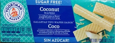 Voortman Bakery Coconut Creme Wafers package