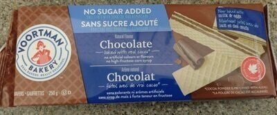 Voortman Bakery Baked With Real Cocoa Chocolate Wafers package