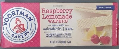 Voortman Bakery Raspberry Lemonade Wafers package