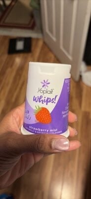 Yoplait Whips! Strawberry Mist Gluten-Free Low-Fat Yogurt Mousse Cup package