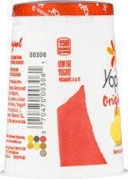 Yoplait Original Lemon Burst Low Fat Yogurt package