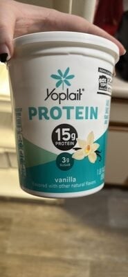 Yoplait Protein Vanilla Yogurt packaging