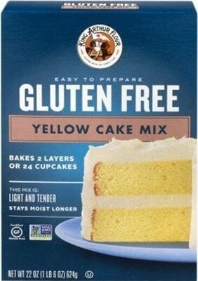 King Arthur Flour Gluten Free Yellow Cake Mix packaging