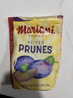 Mariani Pitted Prunes Dried Plums package