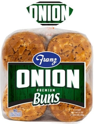 Franz Premium Onion Buns package