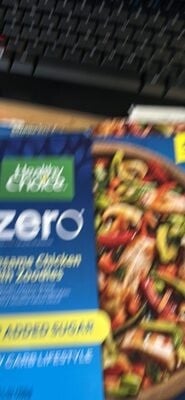 Healthy Choice Sesame Chicken With Zoodles packaging