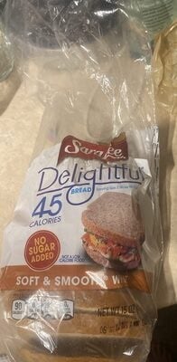 Sara Lee Soft & Smooth Wheat Bread package