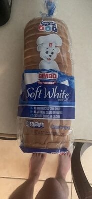 Bimbo Soft White Bread packaging