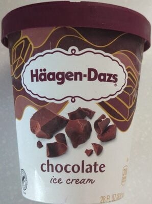 Haagen-Dazs Chocolate Ice Cream package